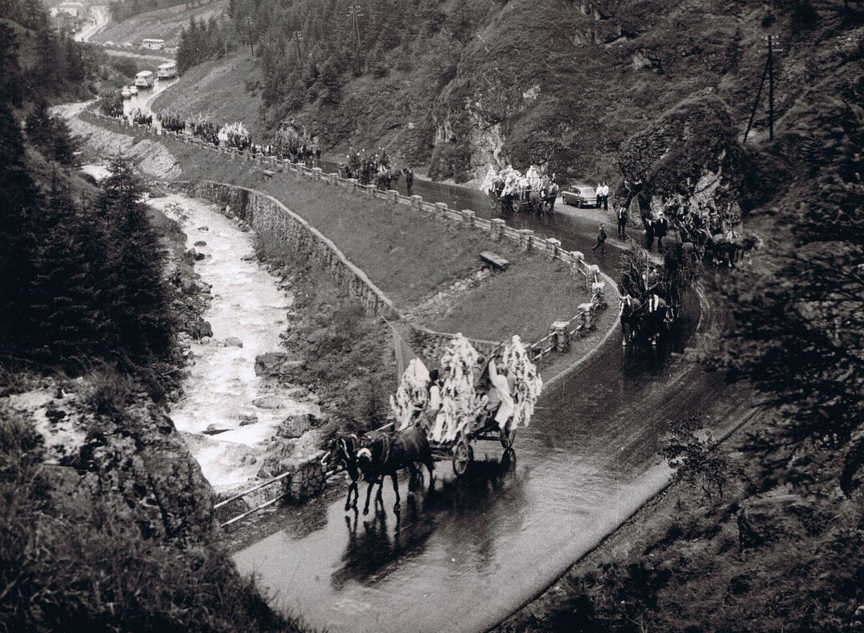 Katalóg foto č. 9 vozový spriievod v Tiesňavách výsledok