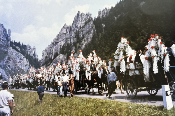 Konský vozový sprievod 1971